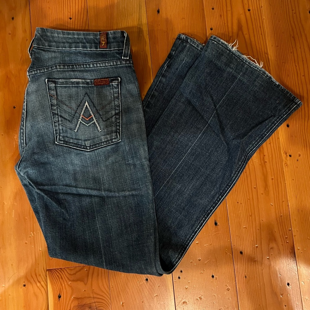 7 for all mankind A pocket bootcut jeans